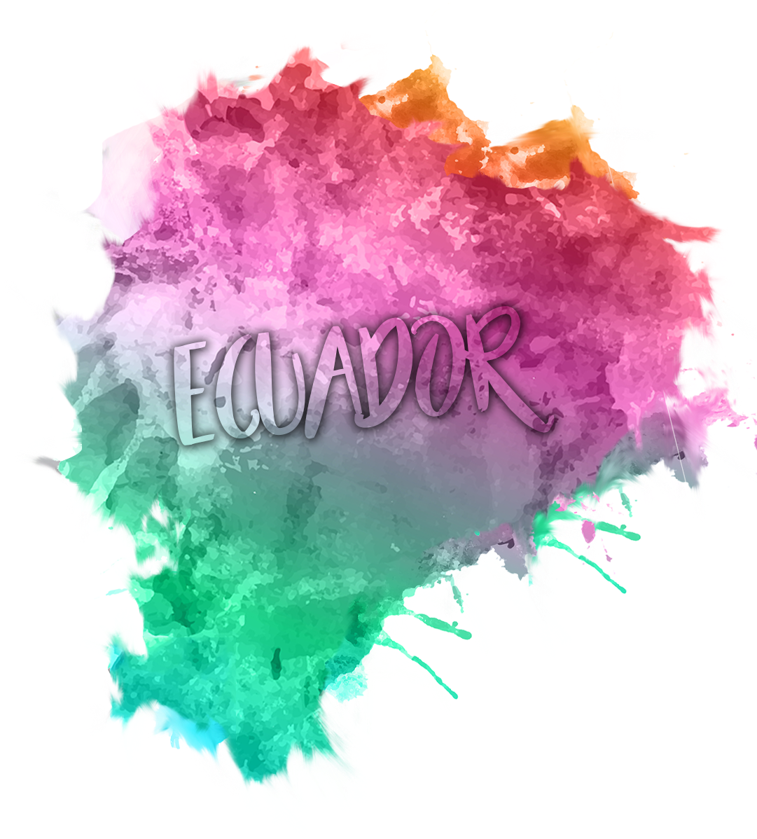 Nina - Abstract Splat (1200x1200), Png Download