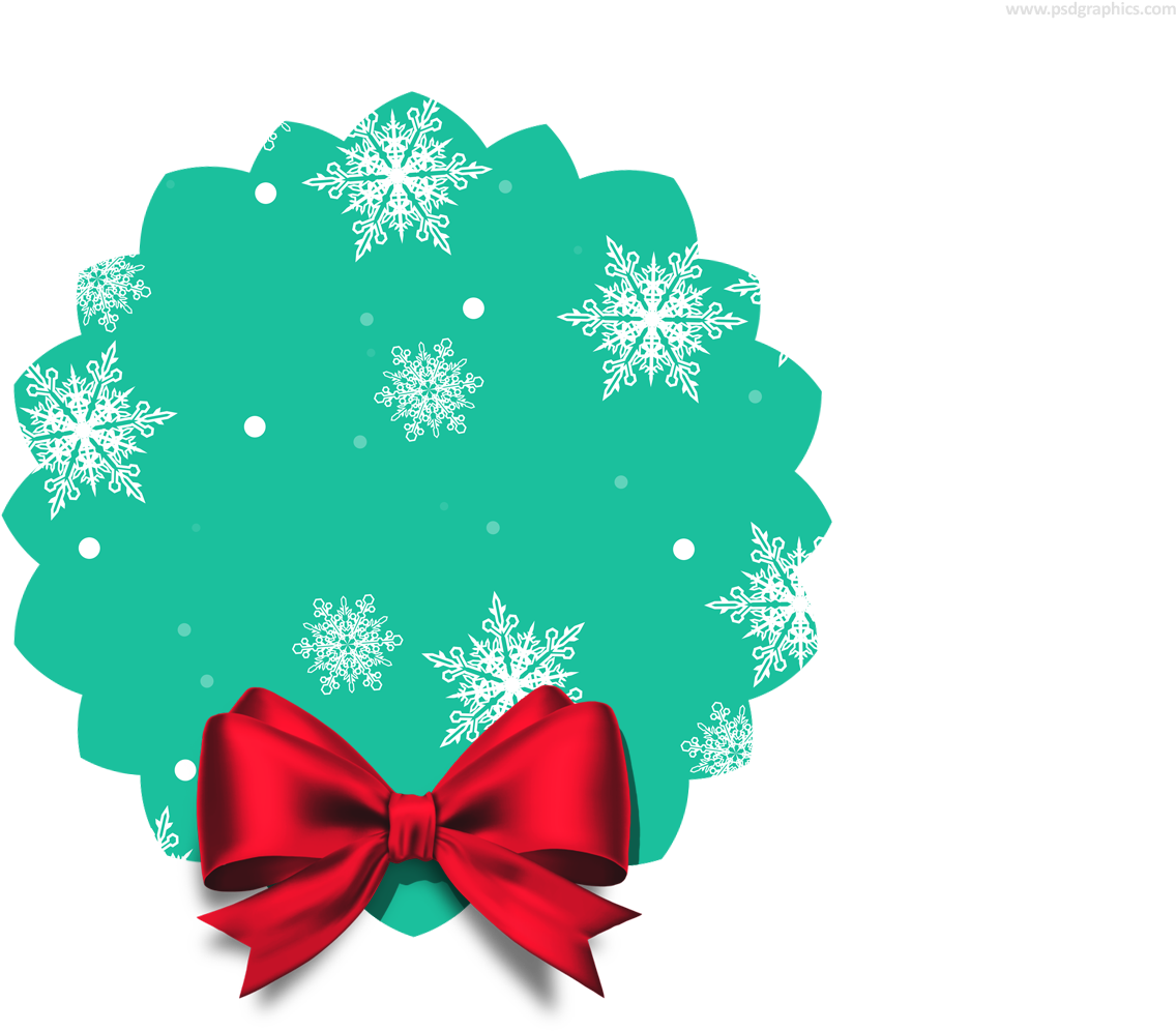 Blank Christmas Tag Png - Illustration (1488x1028), Png Download