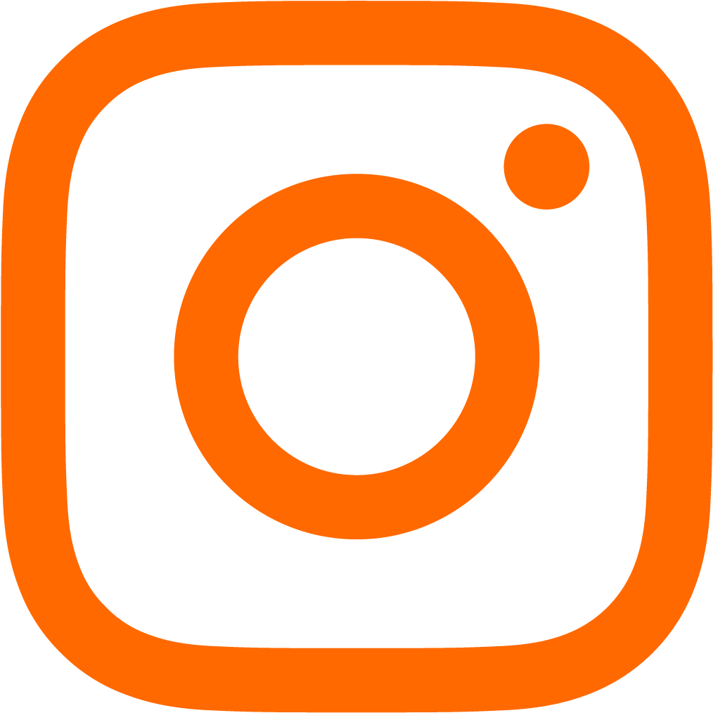 Download Linkedin Twitter Instagram Orange Intense Toned - Instagram ...
