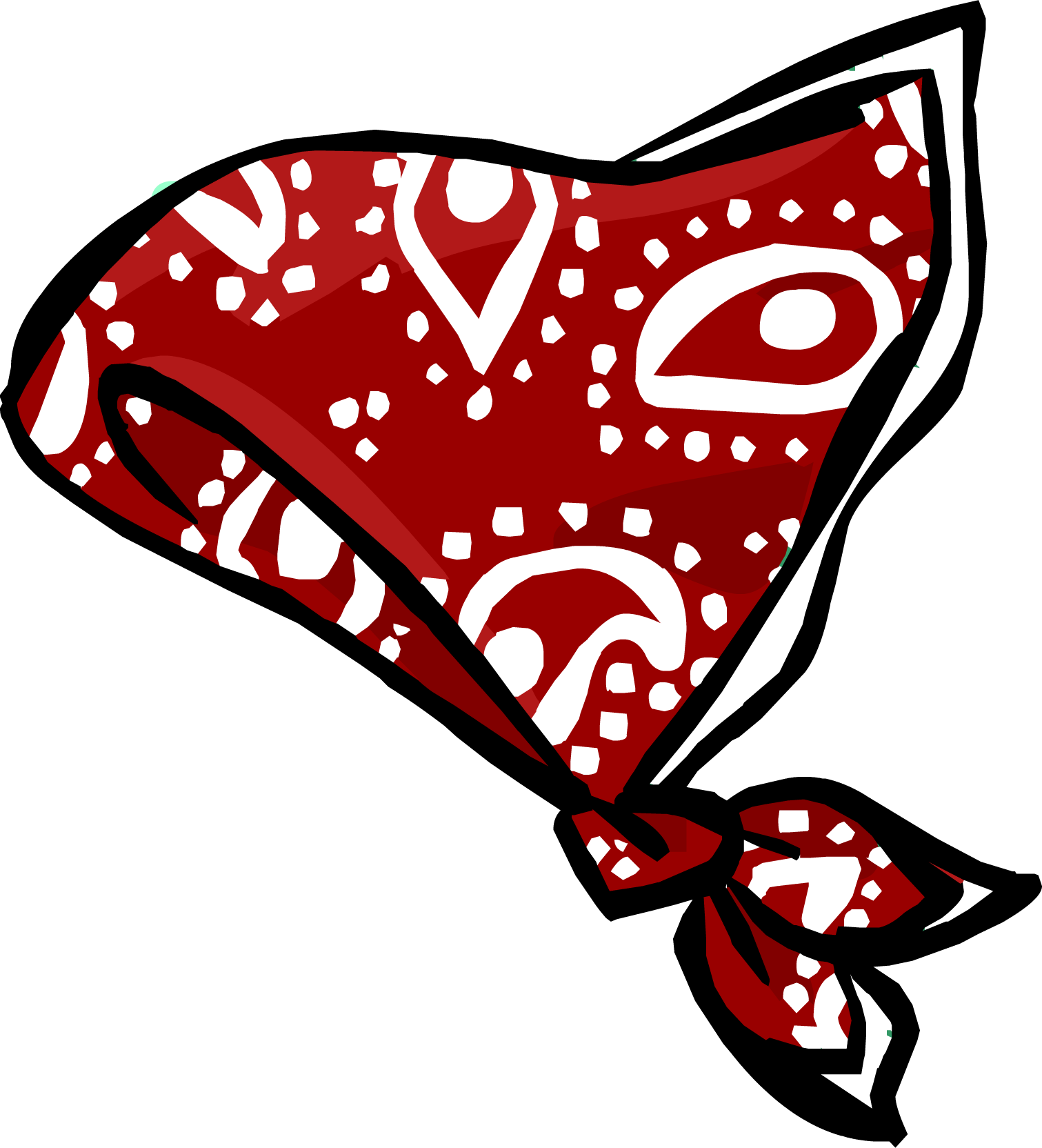 Red Paisley Bandana - Bandana Clipart Png (1511x1664), Png Download
