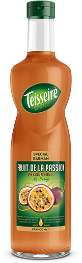 Teis Barman Passion Fruit 70cl Png - Teisseire Caramel Coffee Syrup 1 Litre (346x535), Png Download