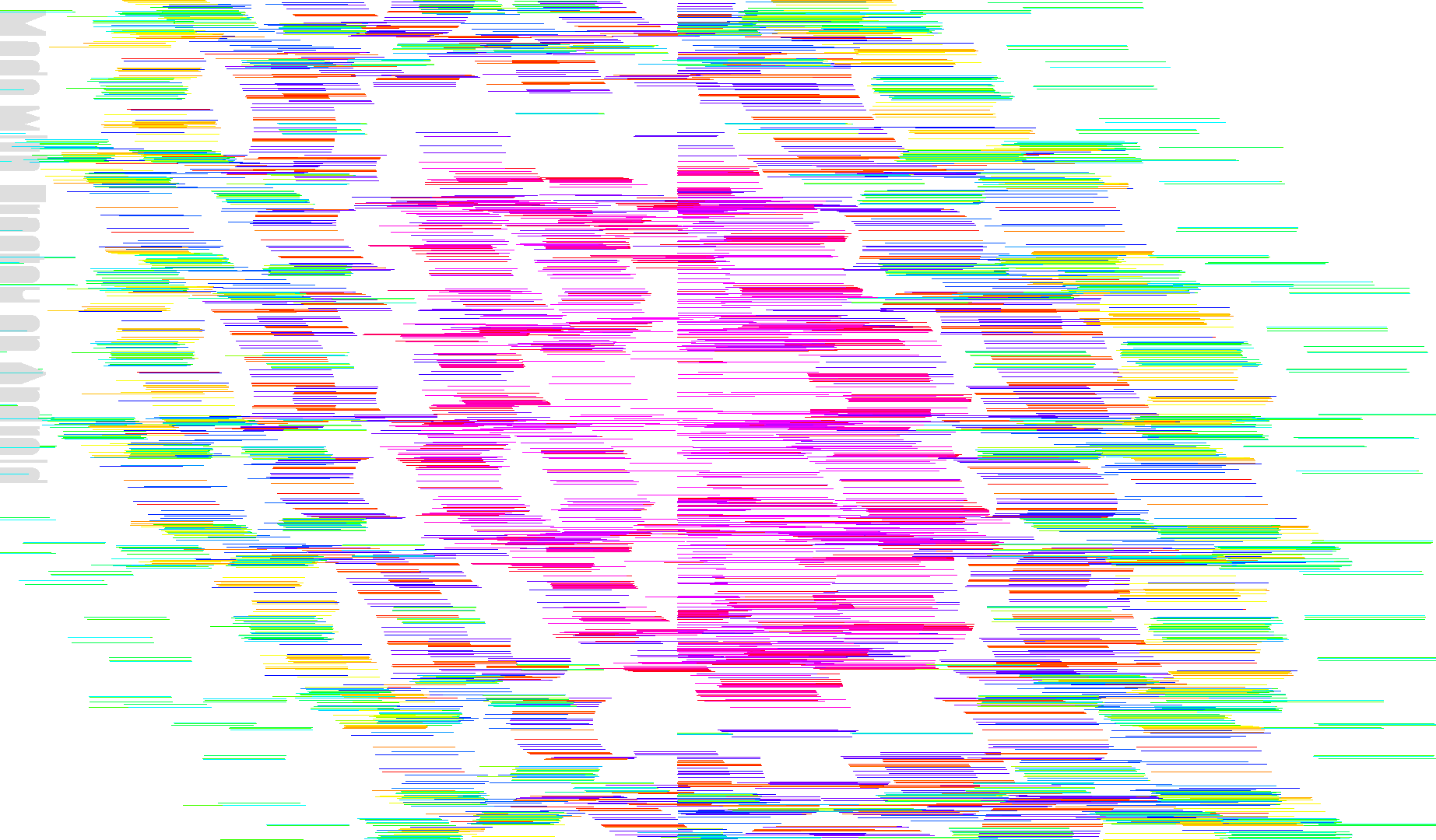 Pixel Sorting - - Glitch Art (1845x1080), Png Download