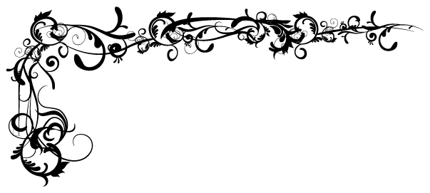 Free Corner Borders - Corner Borders (603x271), Png Download