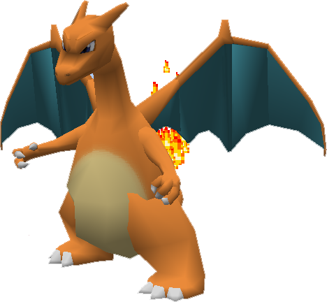 File - Charizard 3 - 3 - 5 - Pixelmon Pokemon Png (468x432), Png Download