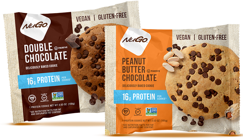 Protein Cookies - Nugo Cookies (826x504), Png Download
