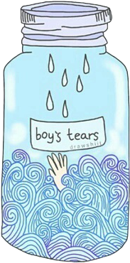 Overlay, Boy, And Tears Image - If Teardrops Could Be Bottled (499x516), Png Download