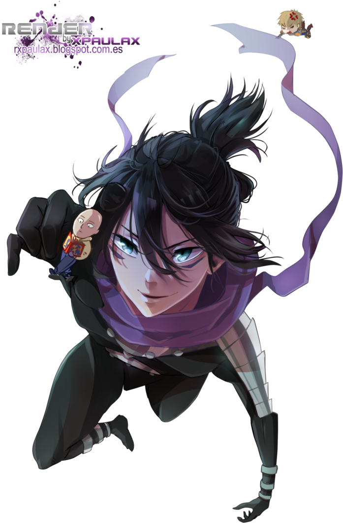 One Punch Man - Speed Of Sound Sonic Fanart (731x1092), Png Download