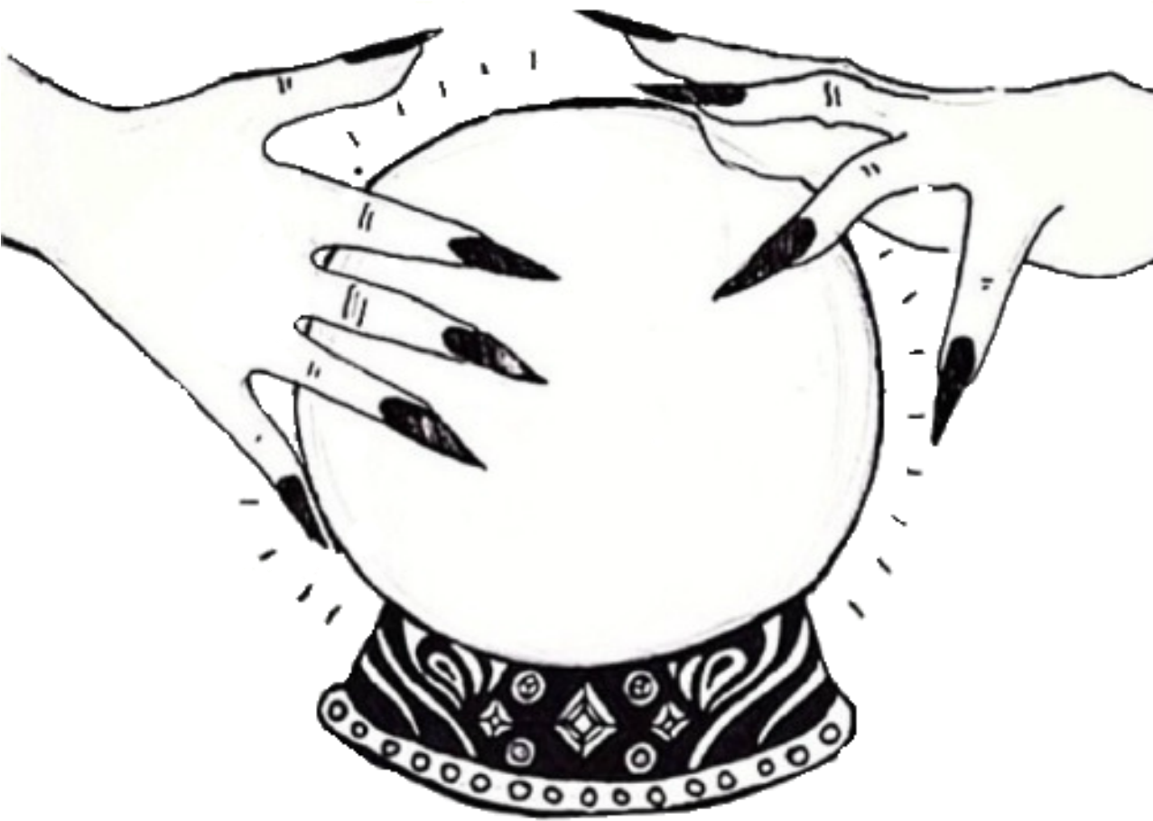 Tumblr - Com - Crystal Ball Says (1276x1270), Png Download