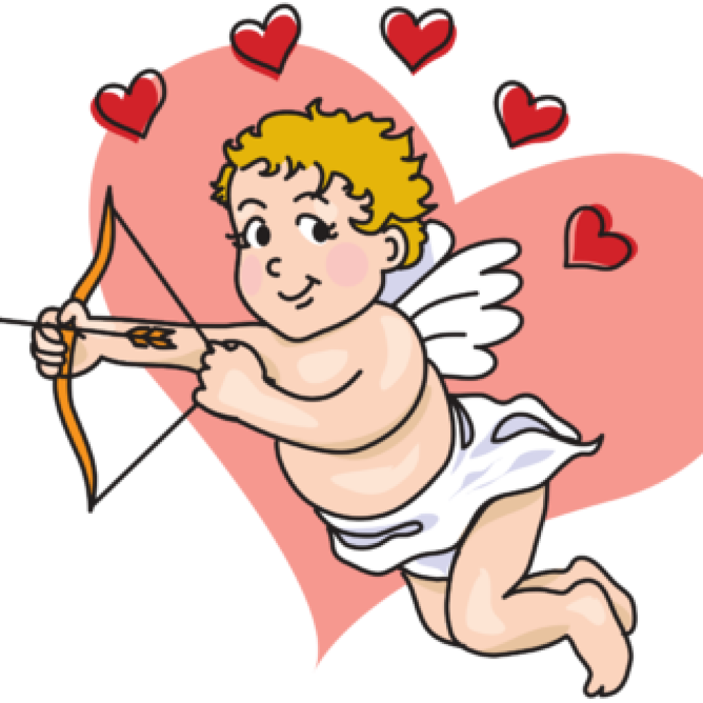 Rainbow Hatenylo Com Image Flying Christart Free - Cupid Clipart (1024x1024), Png Download
