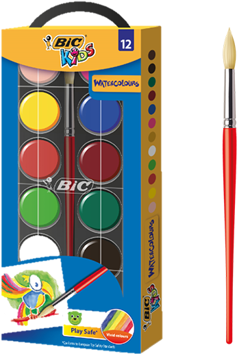 Acuarele Bic (432x611), Png Download