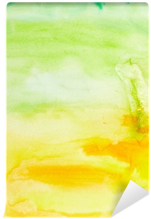 Color Strokes Watercolor Painting Art Wall Mural • - Visual Arts (400x400), Png Download