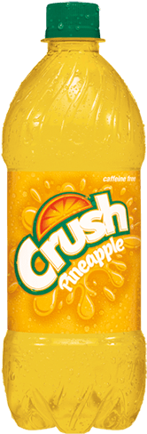 Crush Pineapple Soda - Lime Crush Soda (250x500), Png Download