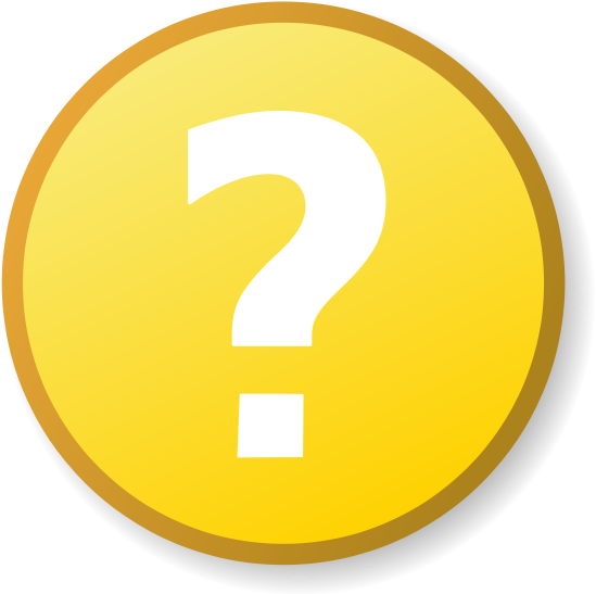 Question Mark - Question Mark Yellow Circle (600x600), Png Download