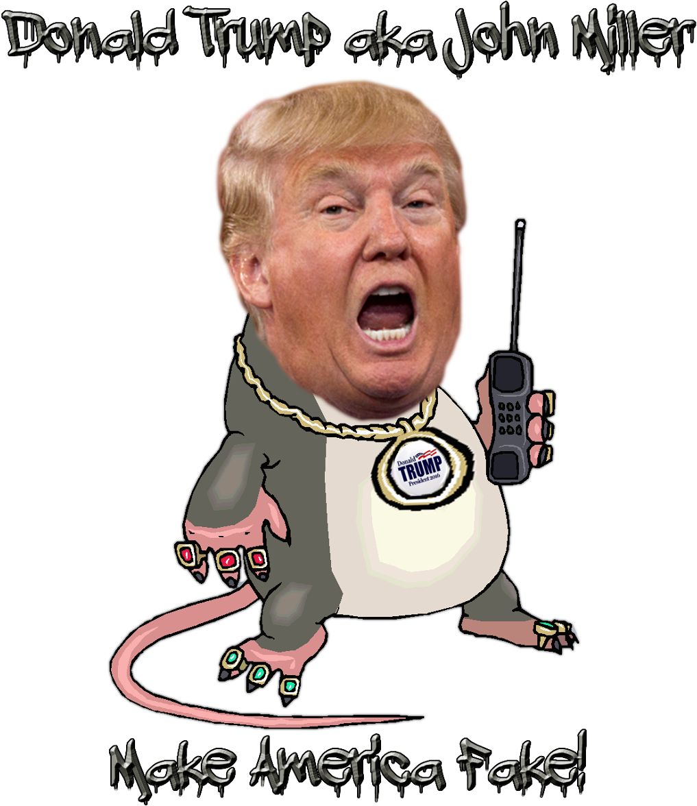 Donald Trump Cartoon Facial Expression Nose Head Human - Donald Trump Rat (1030x1200), Png Download