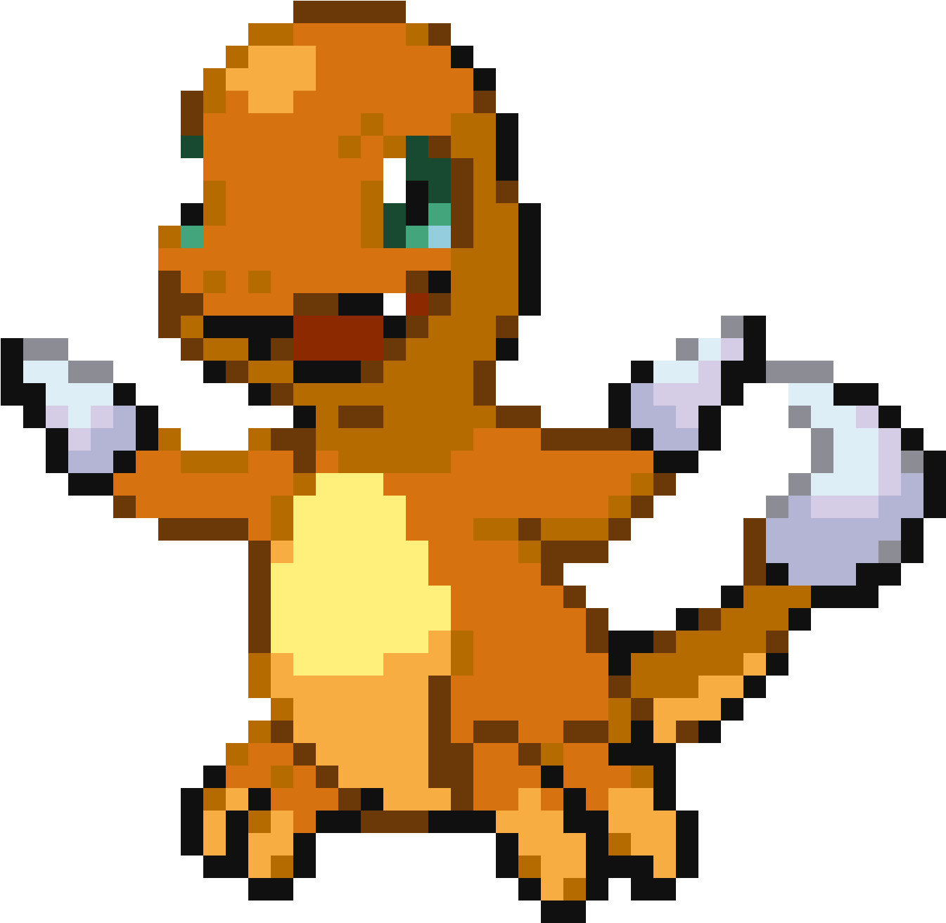 As Requested Here's A Bug Poison Type Charmander Https - Cartoon (2560x2560), Png Download
