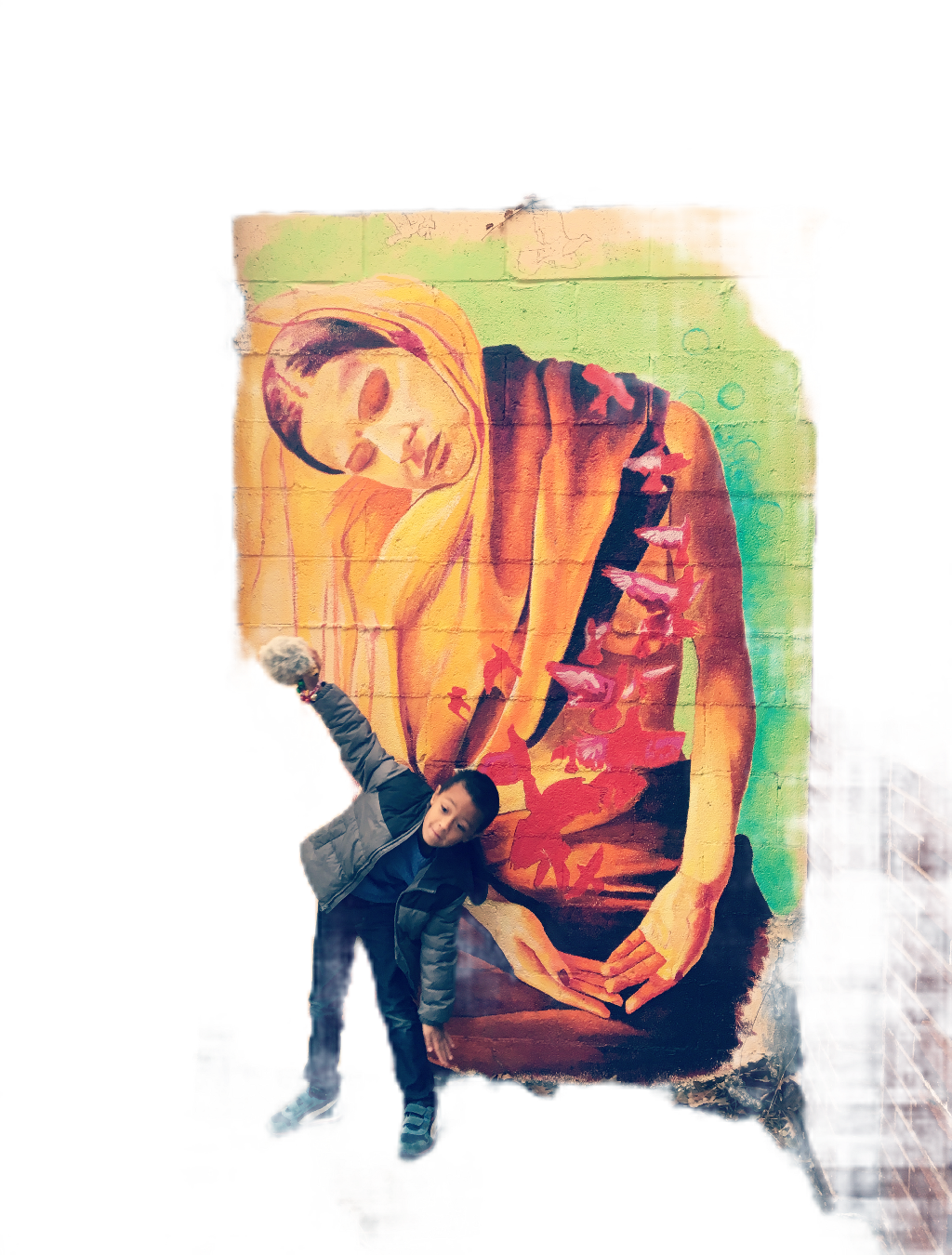 Report Abuse - Painting (1024x1350), Png Download