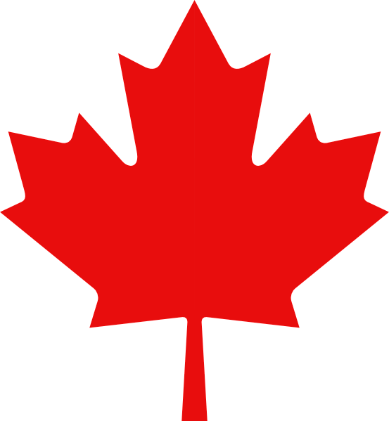 Slightly Darker Maple Leaf - Canada Maple Leaf Svg (553x599), Png Download