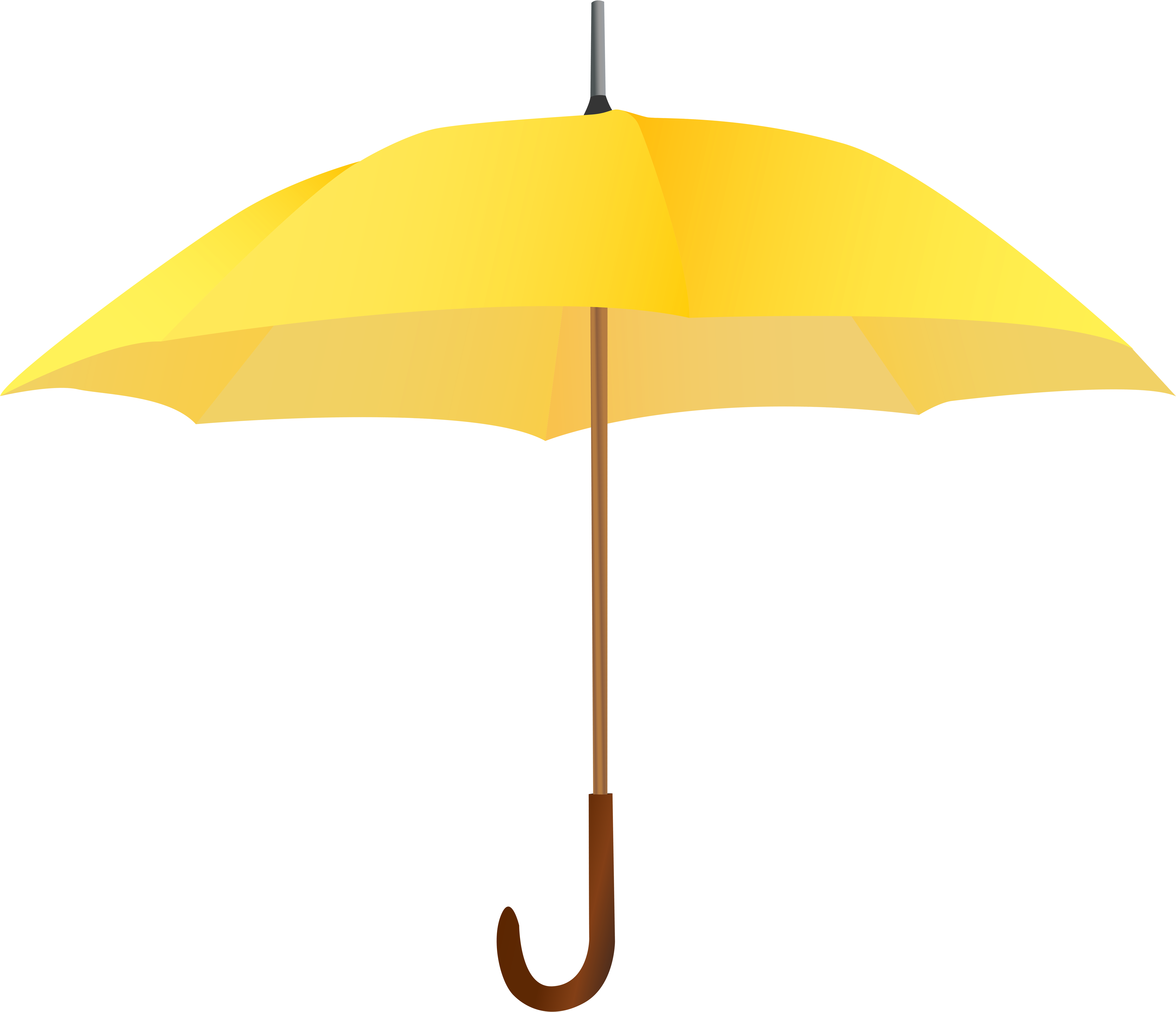 Yellow Umbrella Png (6190x5416), Png Download