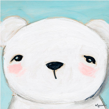 00 Hello Bear $ 1,903 - Hello Bear Wall Art By Creative Thursday (628x376), Png Download