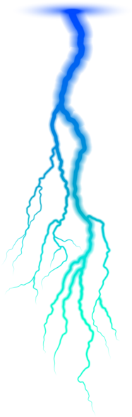 0, - Transparent Background Lightning Clip Art (216x600), Png Download