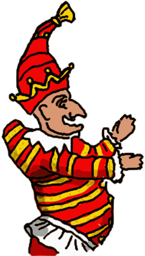 Cc0 Public Domain/pixabay - Punch And Judy Vector (320x525), Png Download