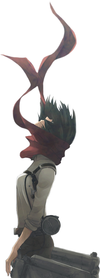 Shingeki No Kyojin (500x904), Png Download