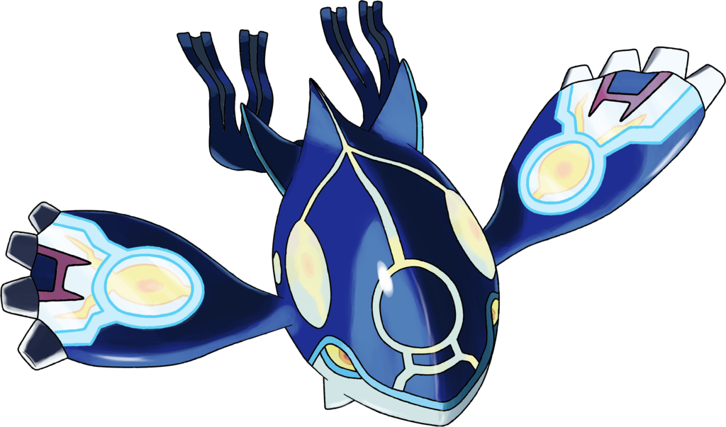 Lugia Transparent Pokemon Emerald Banner Download - Kyogre Primal (1024x603), Png Download