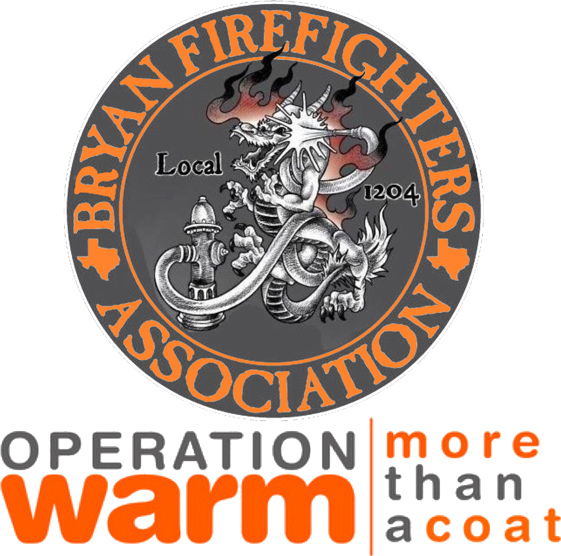 The Bryan Firefighters Assocation Has Been Commited - Operation Warm (2048x2048), Png Download