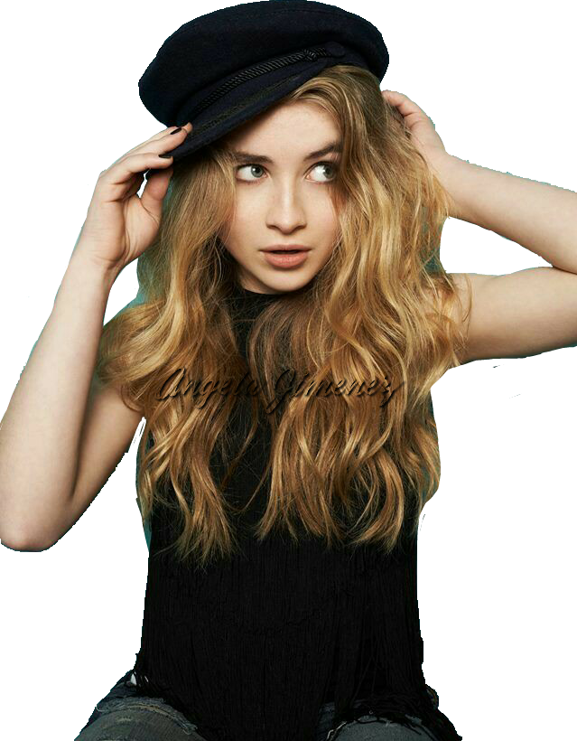 🌸png 15🌸 💜artista - Sabrina Carpenter Wearing Hat (639x820), Png Download