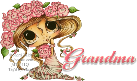 Ladyrose-grandma - Floral Design (465x280), Png Download