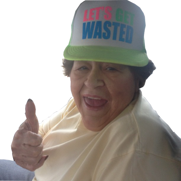 Party Grandma - - Party Time Grandma (612x612), Png Download