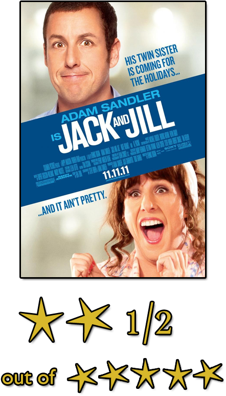 Besides An Abundance Of Cameos, The Movie Has A Little - Jack And Jill Movie (475x837), Png Download