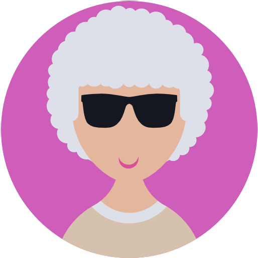 Image Alt Text - Grandma Profile (522x522), Png Download