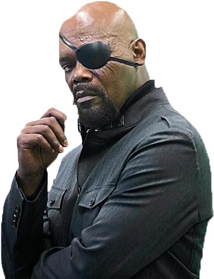 Nick Fury (549x585), Png Download