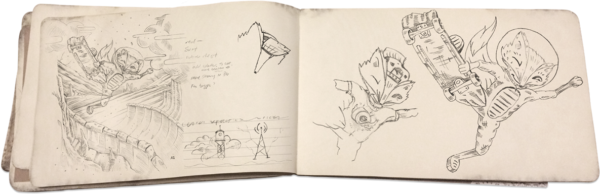 Final 16" X 20" Poster - Sketch (1200x406), Png Download