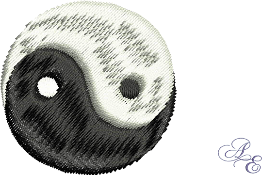 Small Sized Yin Yang Symbol Of Duality - Yin And Yang (722x361), Png Download