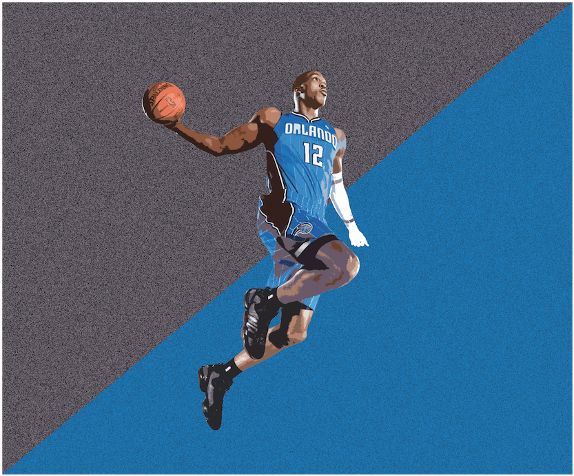 2018 Free Agency Preview - Dwight Howard (1000x858), Png Download