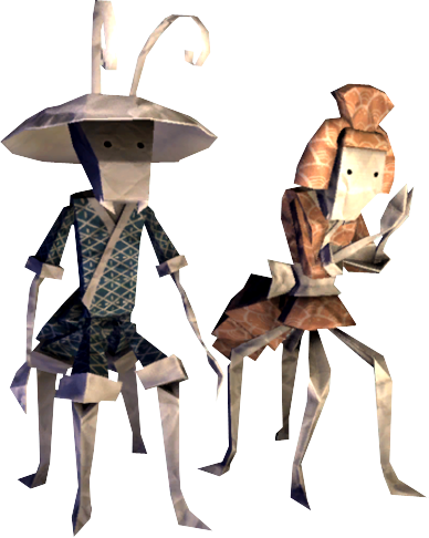 Origami Ants - Alice Madness Returns Ants (388x486), Png Download