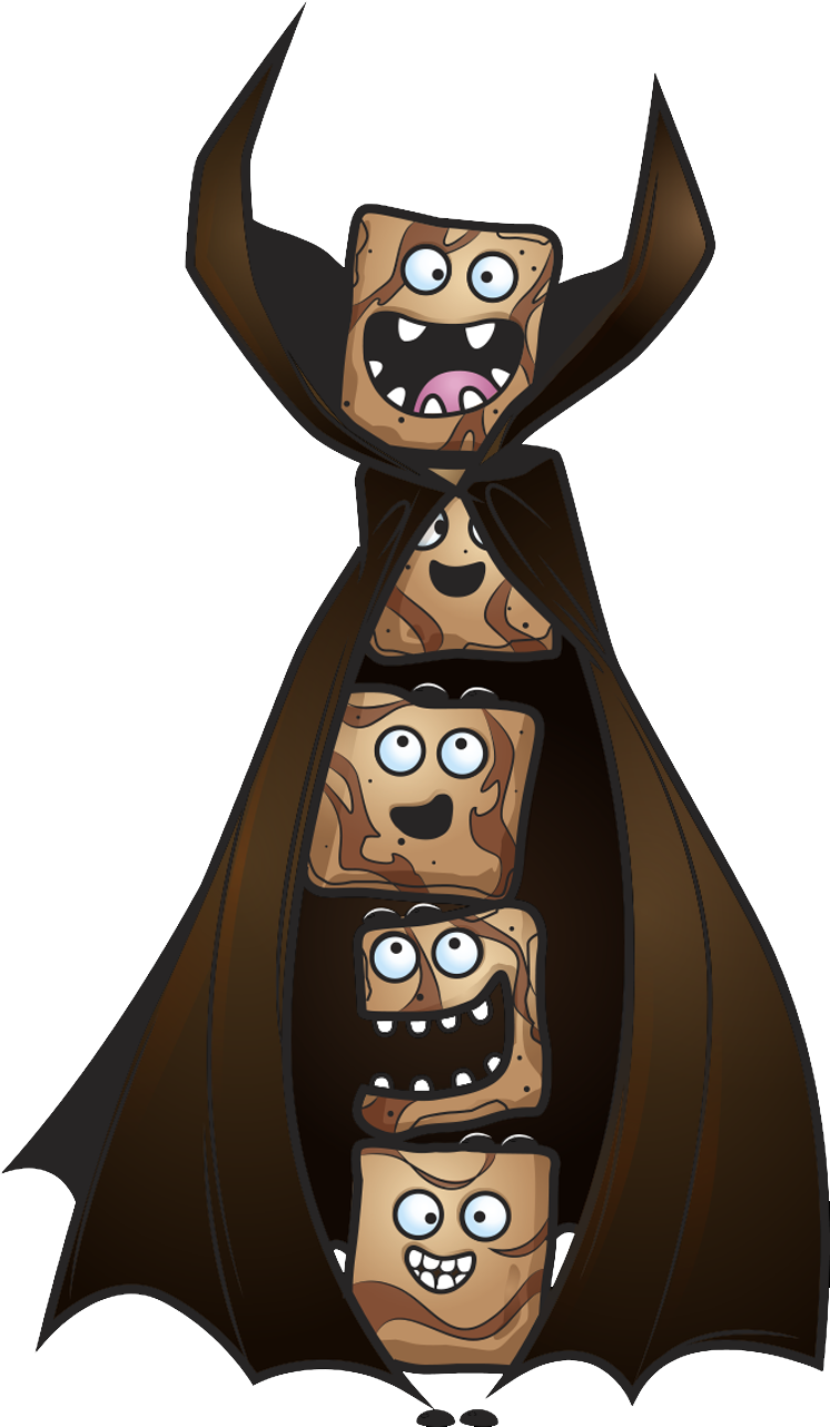 Cinnamon Toast Crunch Crazy Squares As Count Chocula - Frankenberry Boo Berry Count Chocula (746x1282), Png Download