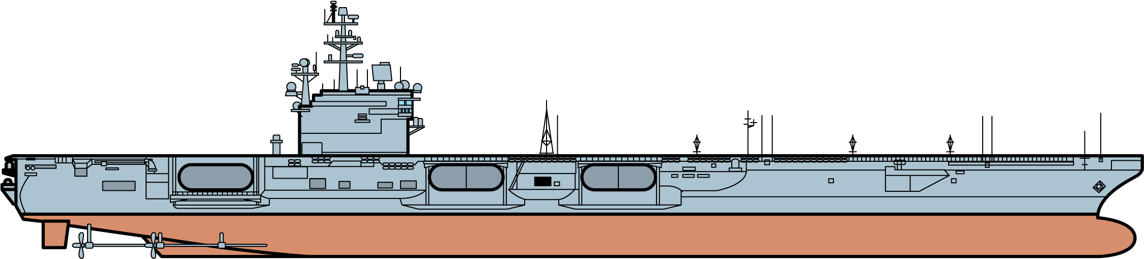 45 - Boat (2250x522), Png Download