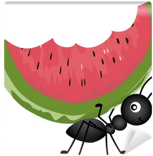 Ants Carrying Food Cartoon (400x400), Png Download