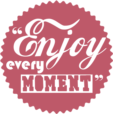 Welcome To Tipichic - Enjoy Every Moment Png (400x399), Png Download