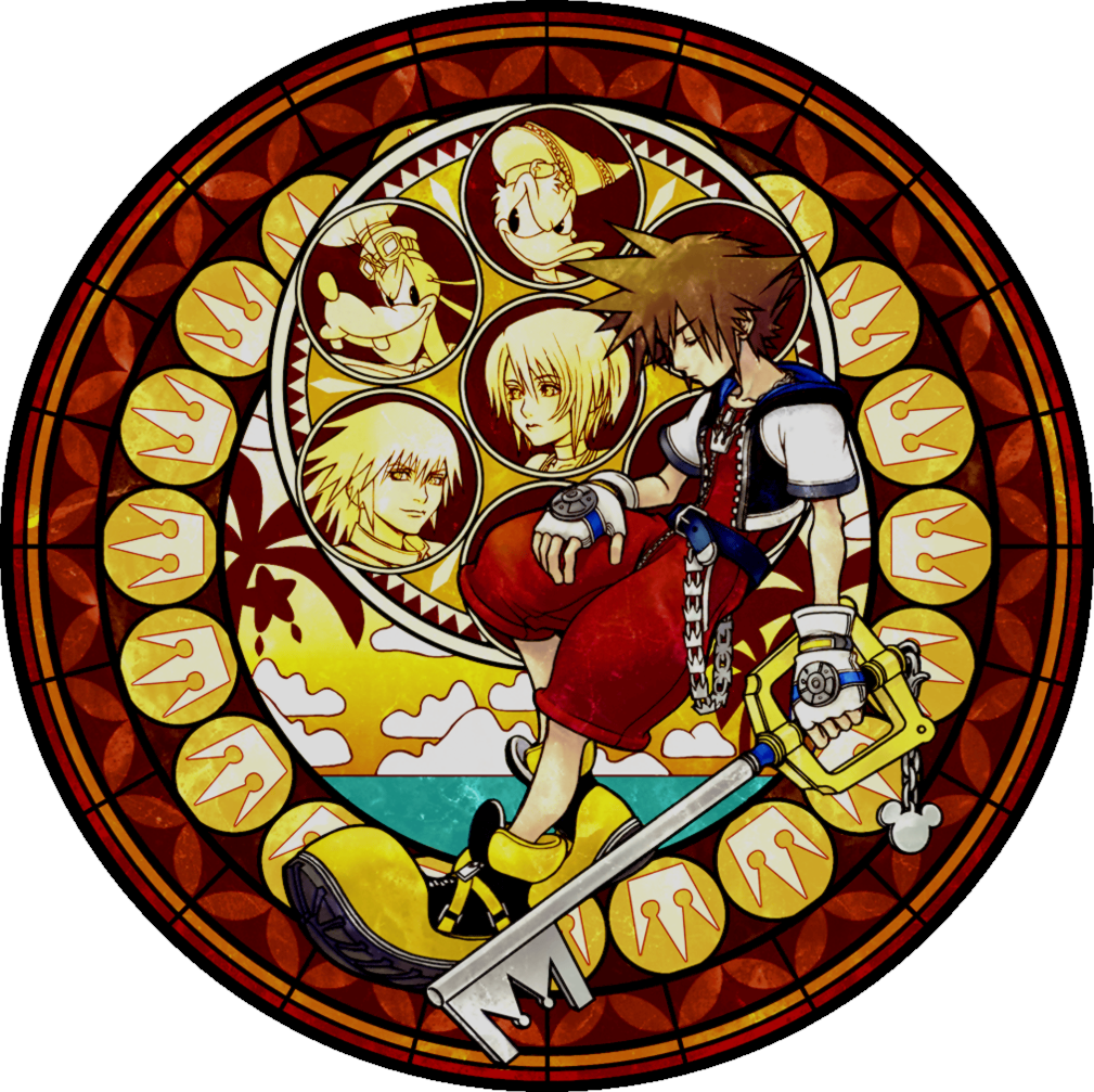 Station Of Awakening- Sora 4 Khii - Kingdom Hearts Sora's Heart (1009x1007), Png Download