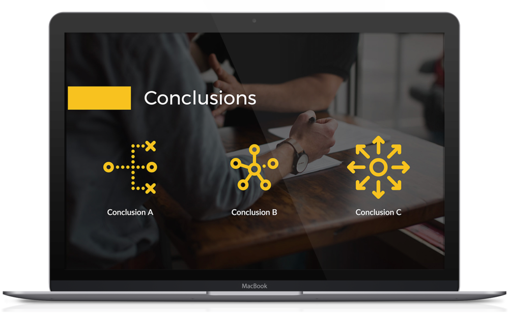 Swot Analysis Template Conclusions - Microsoft Powerpoint (1000x615), Png Download