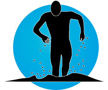 Swimming Open Water - Swimming (432x432), Png Download