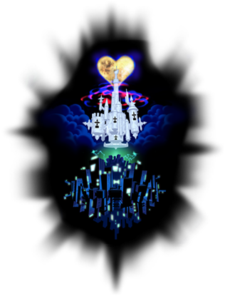 The World That Never Was Khii - Kingdom Hearts The World That Never Was Castle (316x415), Png Download