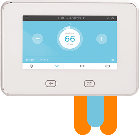Smart Home Controller - Home Automation (500x600), Png Download