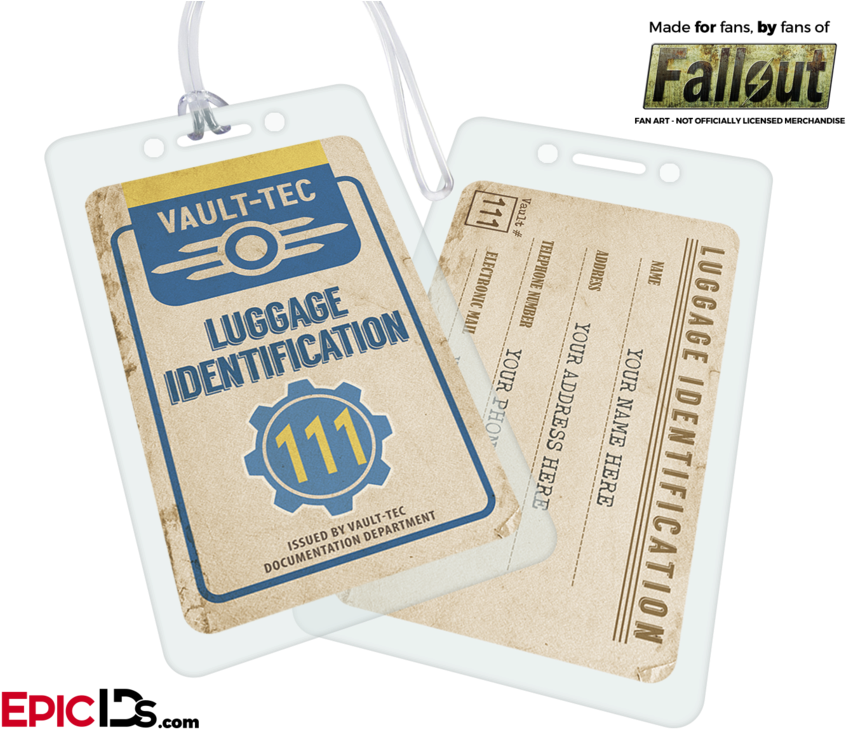 Vault Dweller/wasteland Explorer 'fallout' Personalized - Fallout 3 (900x750), Png Download