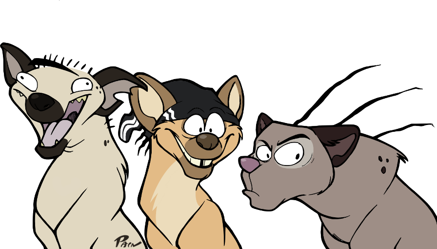 Ed Edd N Eddy Hyenas - Drawing (896x510), Png Download