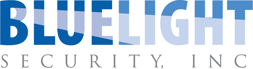 Blue Light Security (1063x290), Png Download